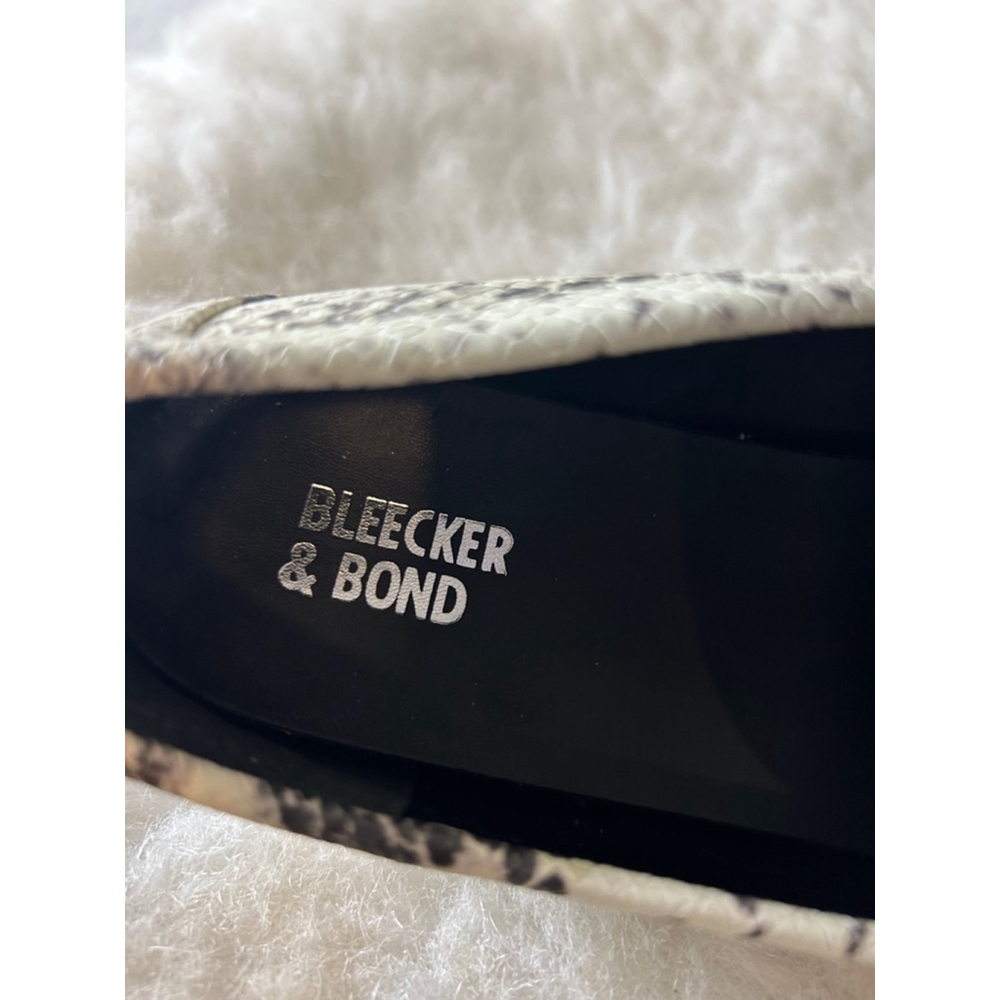 Bleecker & Bond Demi Loafer Snake Print Women Size 10M - Picture 4 of 7